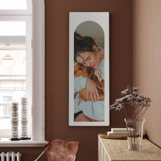 Obrazy, Panoráma Vaša fotka 30x90, 30x90 cm