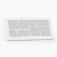 Obrazy, Panoráma 8 fotiek, 120x60 cm