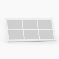 Obrazy, Panoráma Rozloženie 6 fotiek, 100x50 cm