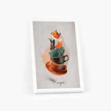 Obrazy, Líška, 20x30 cm