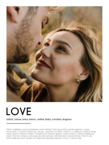 Plagát, Definition of love, 20x30