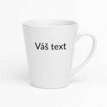 Hrnček latte, Váš text