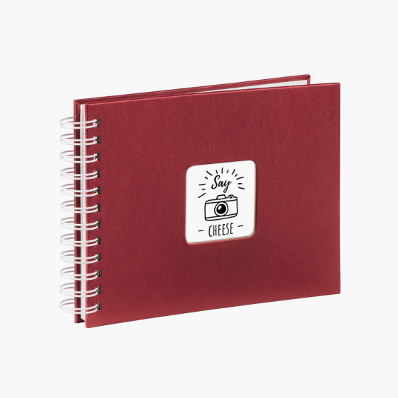 Samolepiaci fotoalbum FINE ART 50 strán BORDOVÝ, 24x17 cm