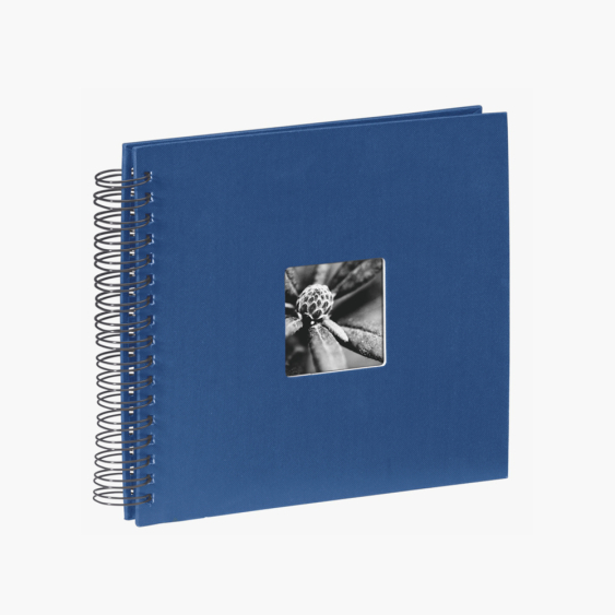 Samolepiaci fotoalbum FINE ART 50 strán MODRÝ čierne strany, 28x24 cm