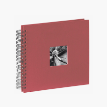 Samolepiaci fotoalbum FINE ART 50 strán BORDOVÝ čierne strany, 28x24 cm