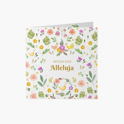 Fotoprianie Veľkonočný folk – verzia 2, 14x14 cm