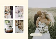 Spomienka na našu svadbu fotokniha, 20x30 cm