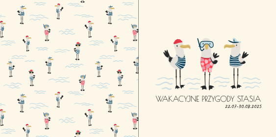 Wakacyjne przygody fotokniha, 20x20 cm