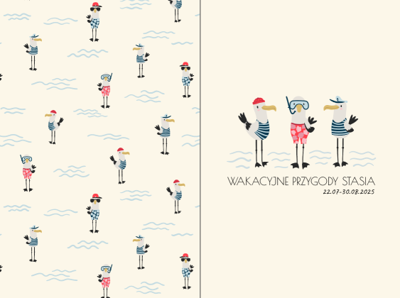 Wakacyjne przygody fotokniha, 20x30 cm