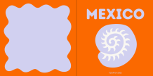 Mexico fotokniha, 30x30 cm