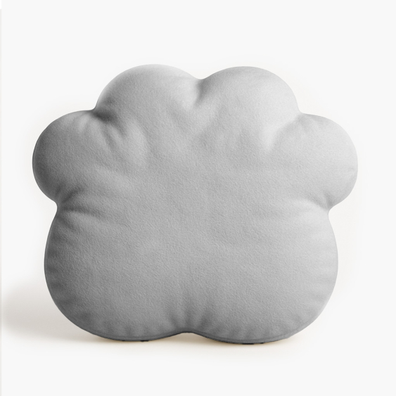 Poduszka 3D personalizowana, Welur, Váš projekt PAW, 44x44 cm