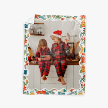 Prikrývka Xmas Photo, M, 75x103 cm