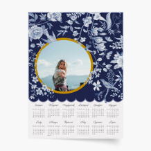 Kalendarz jednostronny, Floral Passion, 50x70 cm