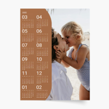 Nástenný kalendár, Full photo II jednostranný kalendár, 30x40