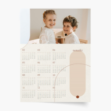 Nástenný kalendár, Modernistický jednostranný kalendár, 30x40