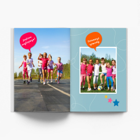 Pamätný album prváka fotokniha, 20x30 cm