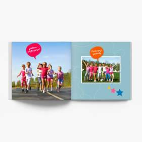 Pamätný album prváka fotokniha, 20x20 cm