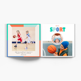 Love sport fotokniha, 20x20 cm