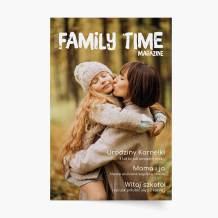 Plagát, Plagát Family Time obál magazínu, 40x60