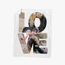 Prikrývka Love You, M, 75x103 cm