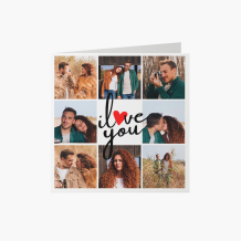 Fotoprianie I love you, 14x14 cm