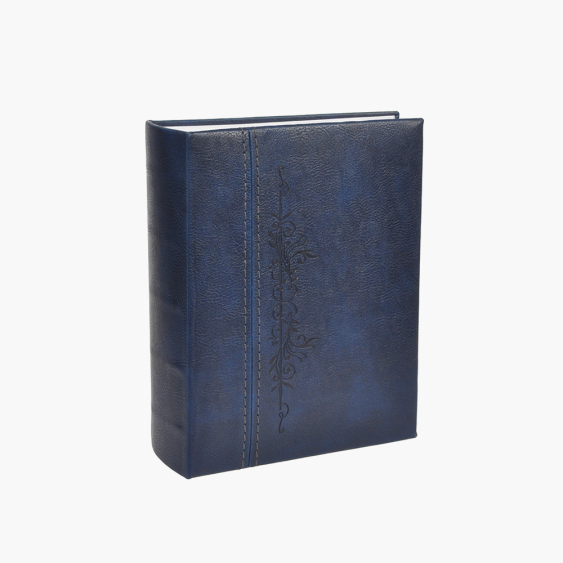 Fotoalbum Kožený modrý 304 fotografií, 10x15 cm