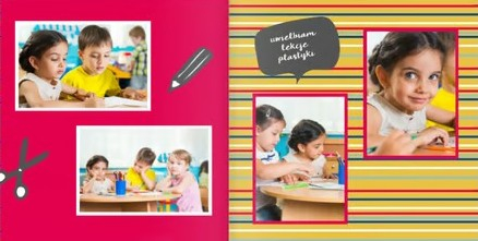 Pamätný album prváka fotokniha, 20x20 cm