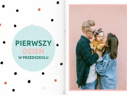Prvý deň škôlkara fotokniha, 20x30 cm