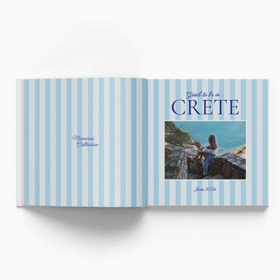 Crete Memories fotokniha, 20x20 cm
