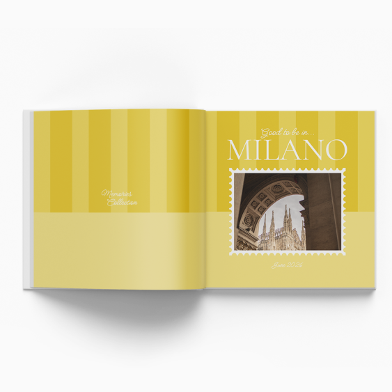 Milano Memories fotokniha, 20x20 cm