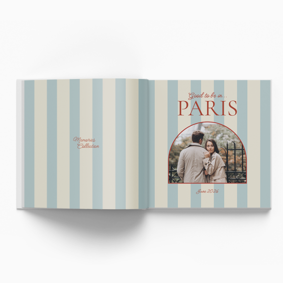 Paris Memories fotokniha, 20x20 cm