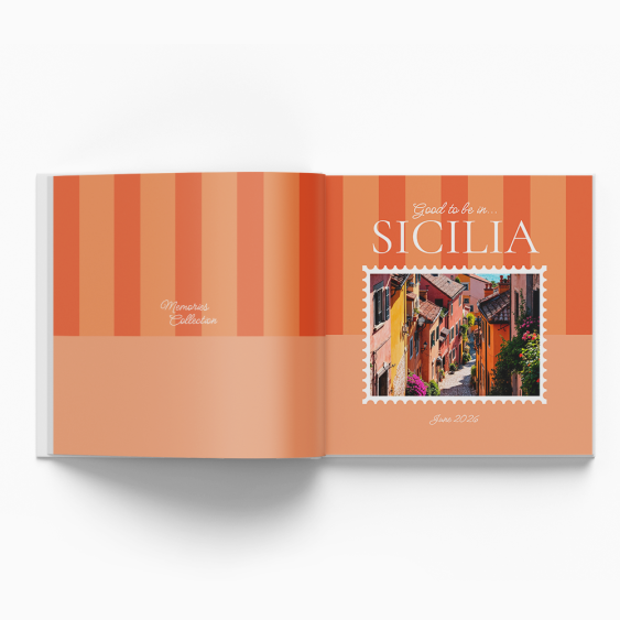 Sicilia Memories fotokniha, 20x20 cm