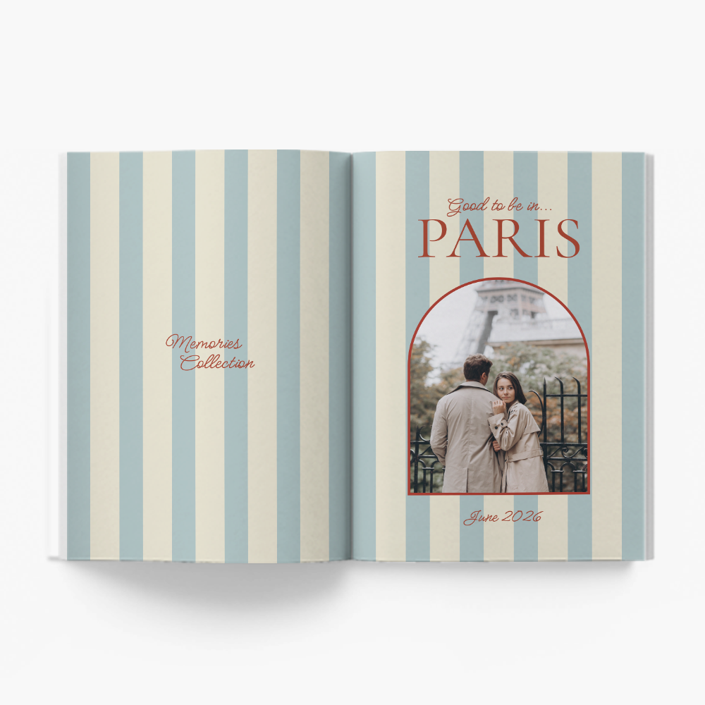 Paris Memories fotokniha, 20x30 cm