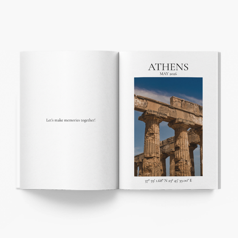 Classic: Ateny fotokniha, 20x30 cm