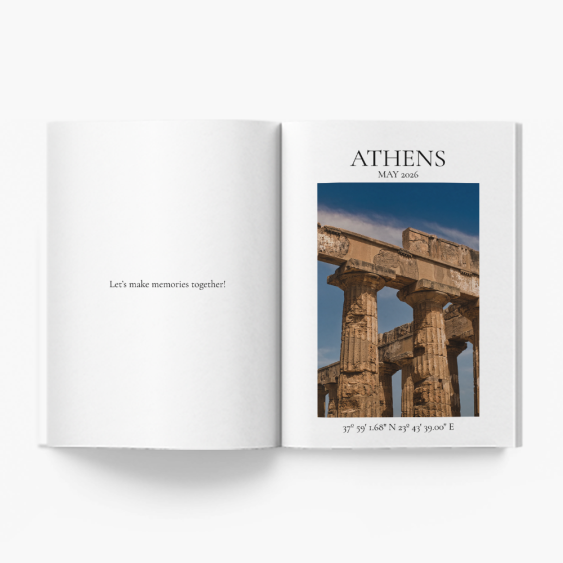 Classic: Ateny fotokniha, 20x30 cm