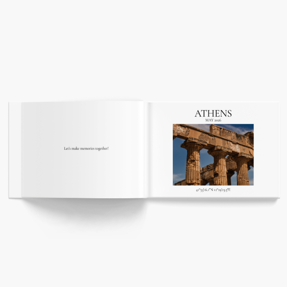 Classic: Ateny fotokniha, 30x20 cm