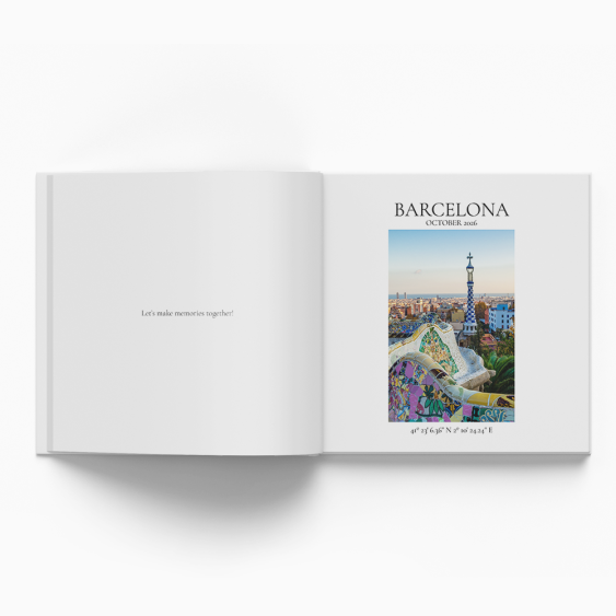 Classic: Barcelona fotokniha, 30x30 cm