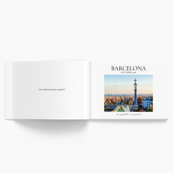 Classic: Barcelona fotokniha, 30x20 cm