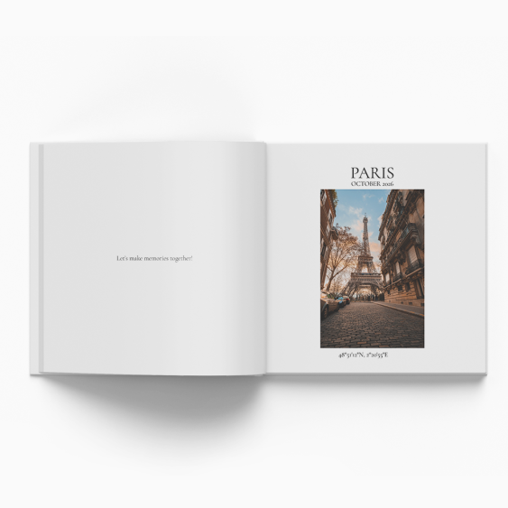 Classic: Paríž fotokniha, 20x20 cm
