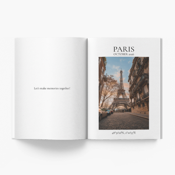 Classic: Paríž fotokniha, 20x30 cm