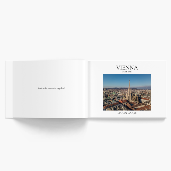 Classic: Viedeň fotokniha, 30x20 cm