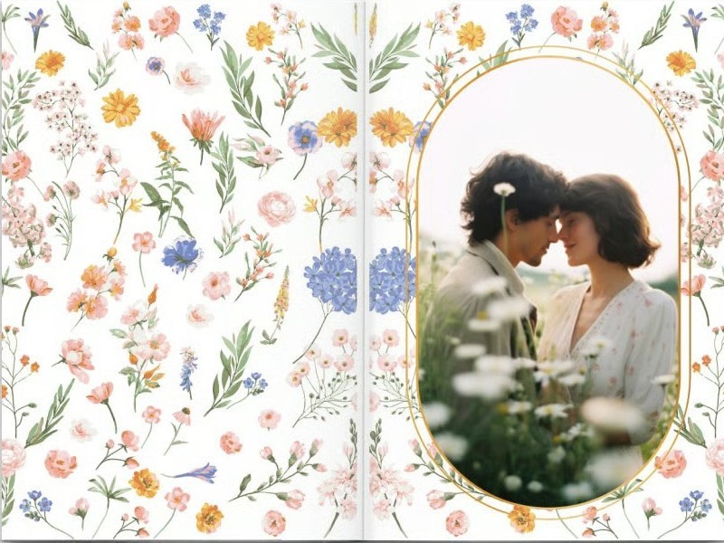 Delicate spring fotokniha, 20x30 cm