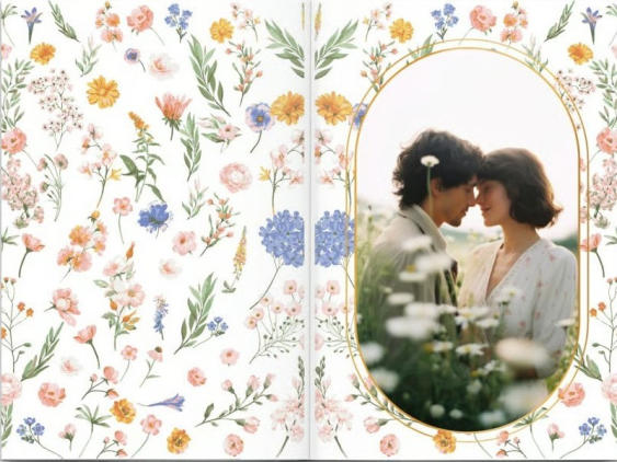 Delicate spring fotokniha, 20x30 cm
