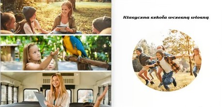 Klasická školská fotokniha, 20x20 cm
