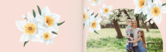 Flowers for you fotokniha, 30x20 cm