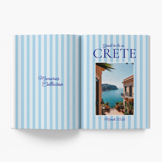 Crete Memories fotokniha, 20x30 cm