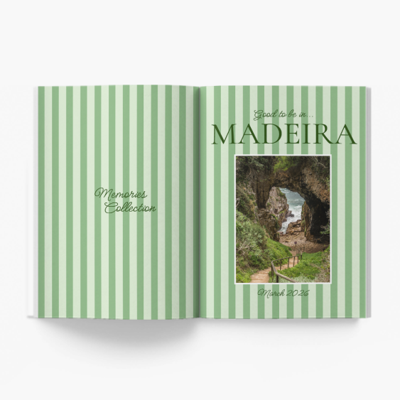 Madeira Memories fotokniha, 20x30 cm