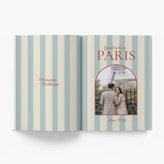Paris Memories fotokniha, 20x30 cm