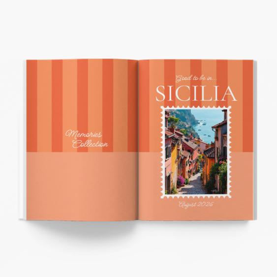 Sicilia Memories fotokniha, 20x30 cm