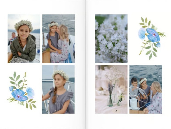 Prvé sväté prijímanie v kvetoch fotokniha, 20x30 cm